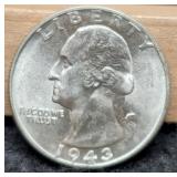 1943 W. Quarter MS63