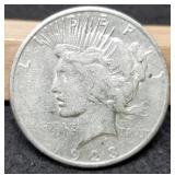 1923-S Peace Dollar VF