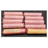 (10) Rolls Wheat Cents 40