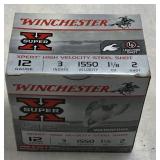 Full Box Winchester 12GA Shotshells