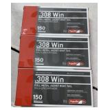 3 Boxes Aguila .308