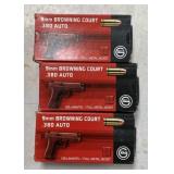 150 rnds Geco .380 Ammo