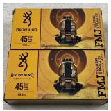 100 rnds .45acp Ammo