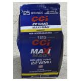 125 rnds CCI .22 Magnum Ammo