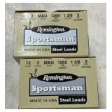 2 Boxes Remington 12GA 2 Shot 3"