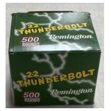 500 rnds Remington Thunderbolt .22LR