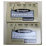 2 Boxes Remington 12GA BB 2"