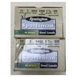 2 Boxes Remington 12GA BB 3"
