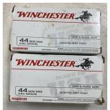 100 rnds Winchester .44 Magnum