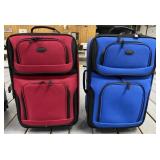 2 - US Traveler Rollerboard Suitcases