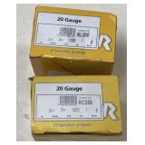 2 Boxes 20GA Shotshells