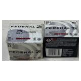 650 rnds Federal .22LR Ammo