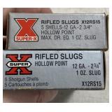 2 Boxes Winchester 12GA Slugs