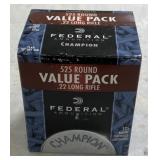 525 rnds Federal .22LR Ammo