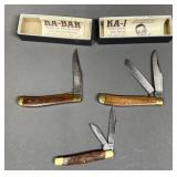 3  - Kabar Pocket Knives