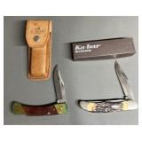 Large Kabar & Uncle Henry Knives