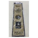 Army and Small Metal Sign