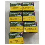 7 Full Boxes Remington 28GA