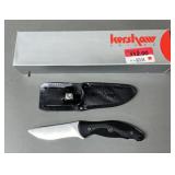 Kershaw Knife & Leather Sheath