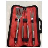 Frigidaire BBQ Tools in Folding Case