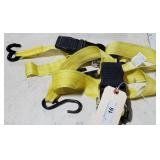 2 - Motorcycle Ratchet Straps