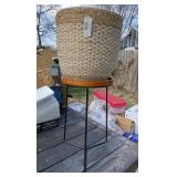 Decorative Basket and Stand