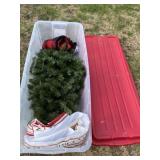 Small Christmas Tree in Tote