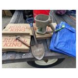 Lawn Bags, Tarpaulin, Bucket