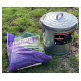 10 Gallon Lawn Pail, Crabgrass Preventer