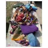 Lot of New Hand Crocheted Hats & More