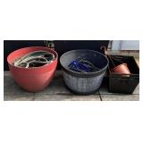 Large Planters, Hose, Flower Boxes
