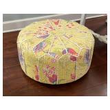 Quilted 24" Footstool