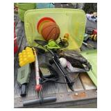 Tote Full of Sports Items