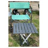 Folding Camp Chair & Table