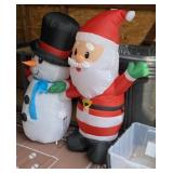 Santa & Snowman Yard Blow Ups