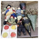 Floral Wall Pockets & Household Decor