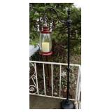 Candle Lamp on Floor Lamp Base