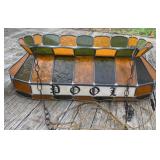 Leaded Stained Glass Pool Table Light