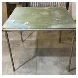 Folding Card Table
