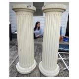 2 - Resin/Paper Mache Columns