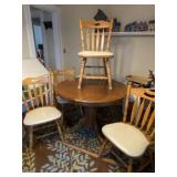 42' Table and 4 Chairs