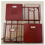 Metal Decorative Locker Pockets