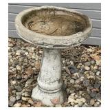 Concrete Birdbath