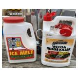Ice Melt and Weed Killer