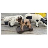 Folk Art Wood Animals