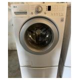 LG Front Load Washer and Stand