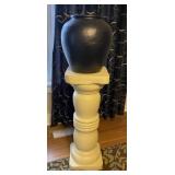Pedestal and Vase