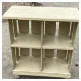 Rolling Table Made of Produce Crates