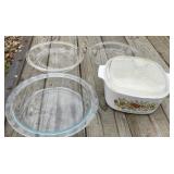 Pie Pans and Corelle