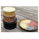 Decorative Boxes & Ceramic Platter